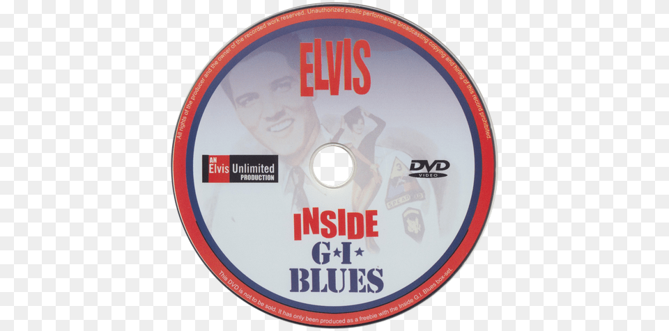 My Elvis Collection Gi Blues 1960 Dvd Covers, Disk, Adult, Male, Man Free Png