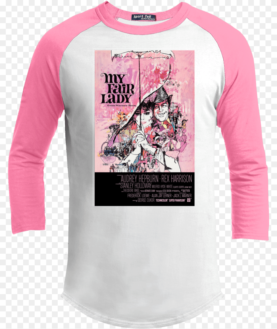 My Fair Lady Audrey Hepburn Retro Musical Movie Poster Corp My Fair Lady Movie Poster 11 X 17, Clothing, T-shirt, Sleeve, Long Sleeve Free Png Download