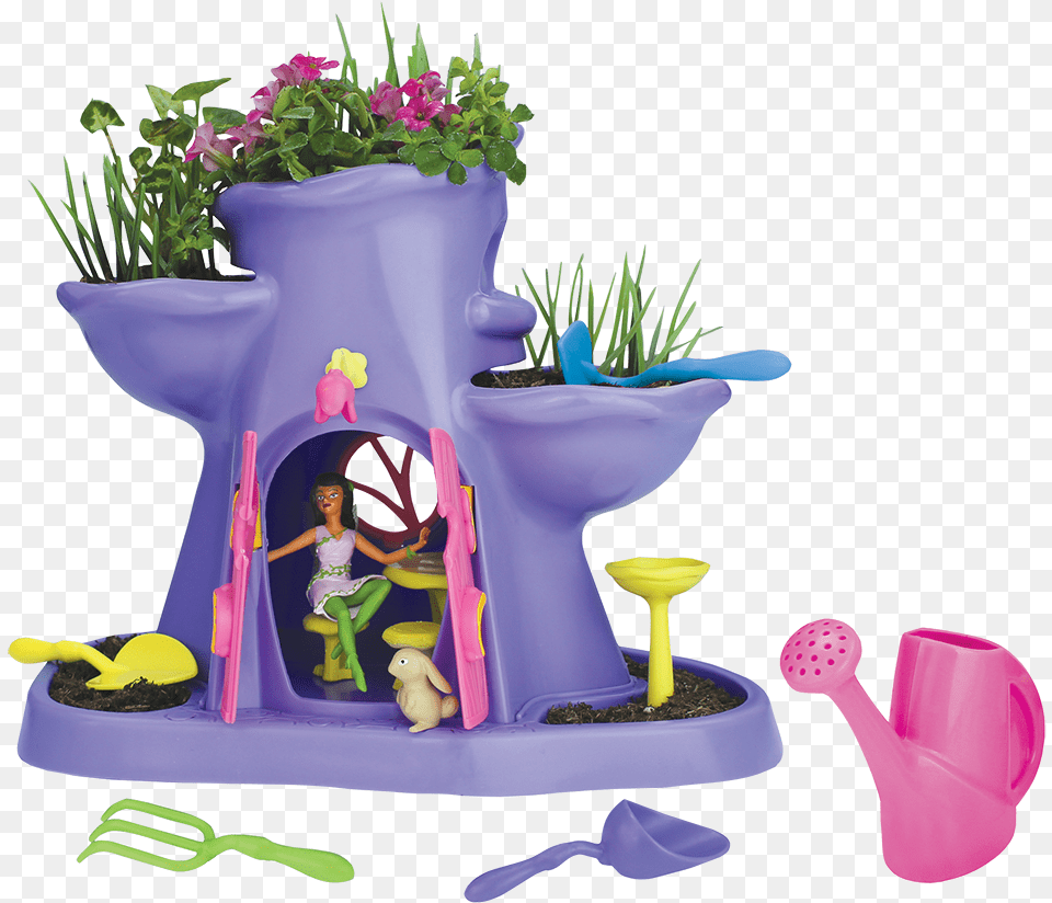 My Fairy Garden Tree Hollow My Fairy Garden Toy, Vase, Plant, Potted Plant, Jar Free Transparent Png