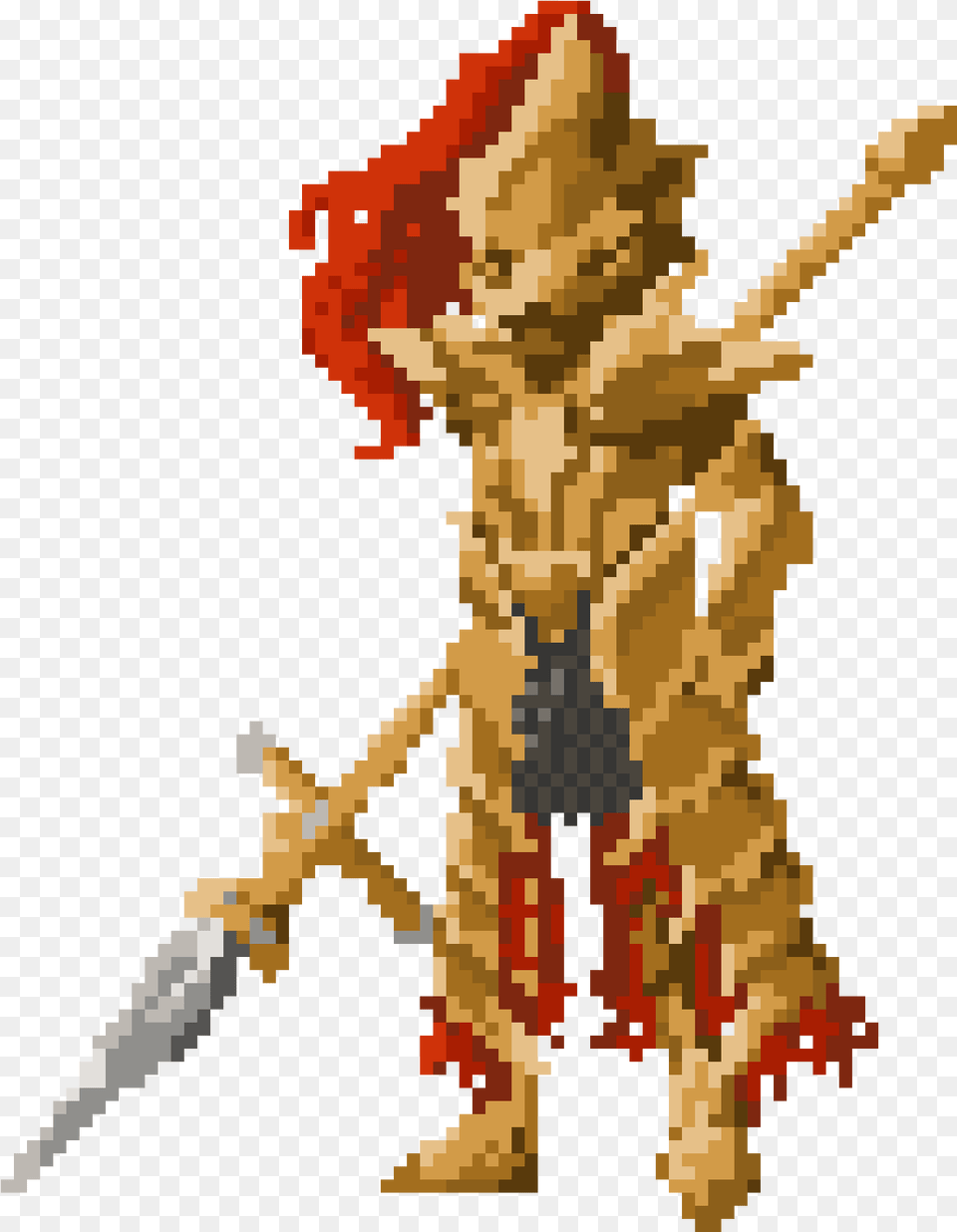 My Favorite Boss Simply Because Of His Armor Design Dark Souls Pixel Sprite, Person Free Transparent Png