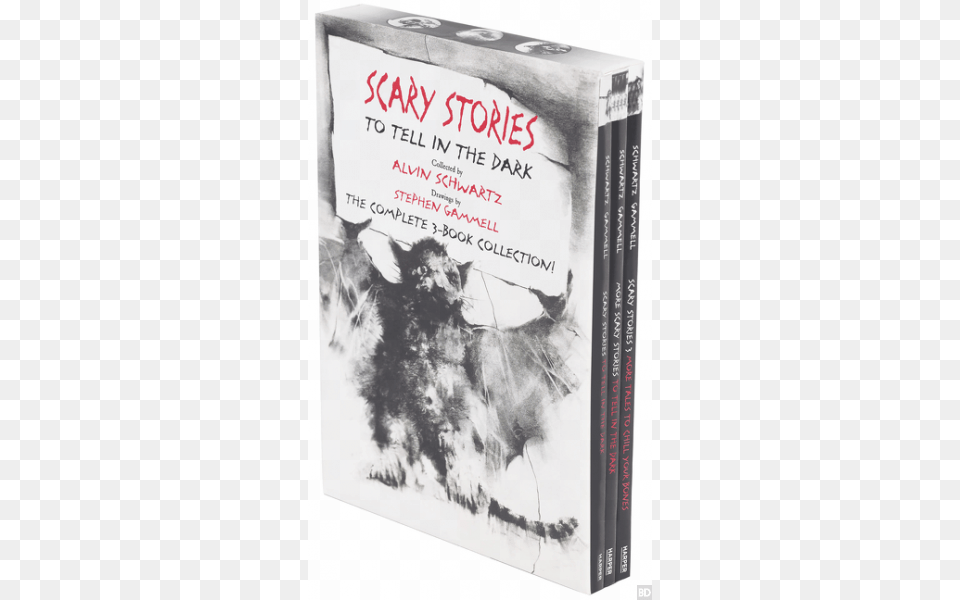 My Favorite Gammell Illustrations Ever On The Case Scary Stories Paperback Box Set The Complete 3 Book, Publication, Novel, Animal, Cat Free Transparent Png