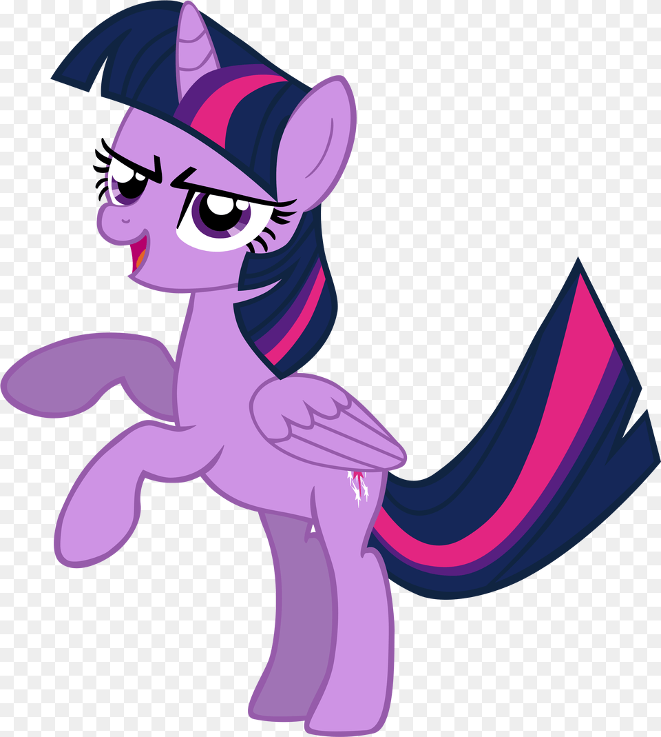 My Fifth Twilight Sparkle Vector My Little Pony Winged Twilight Sparkle, Book, Comics, Publication, Purple Free Png Download