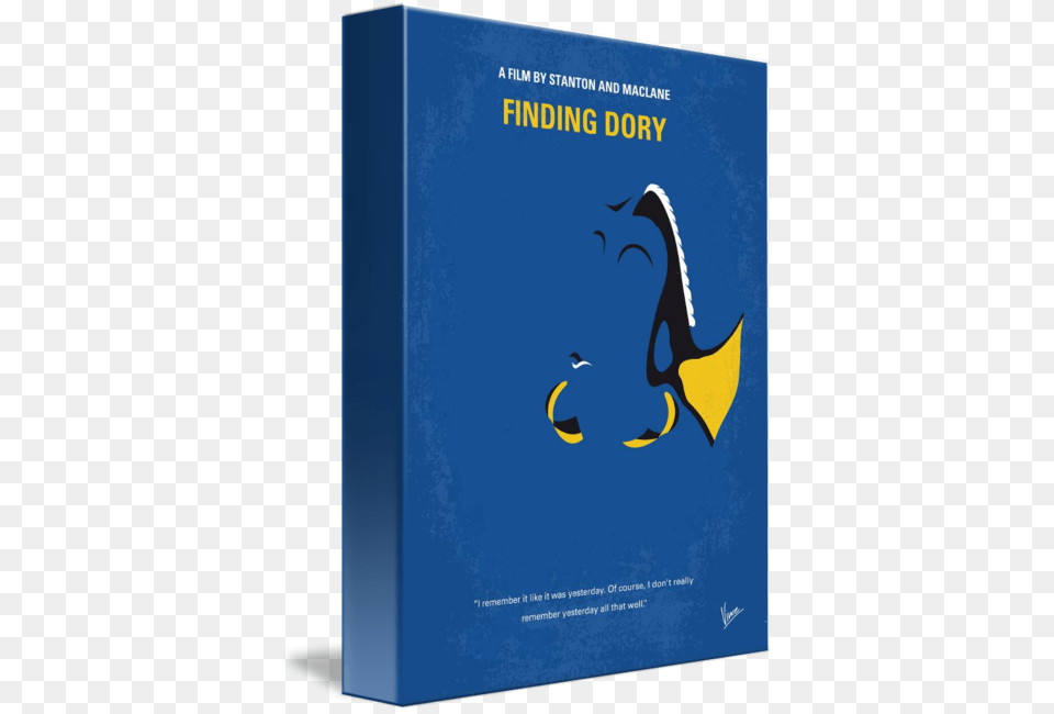 My Finding Dory Minimal Movie Poster, Book, Publication, Animal, Fish Free Transparent Png