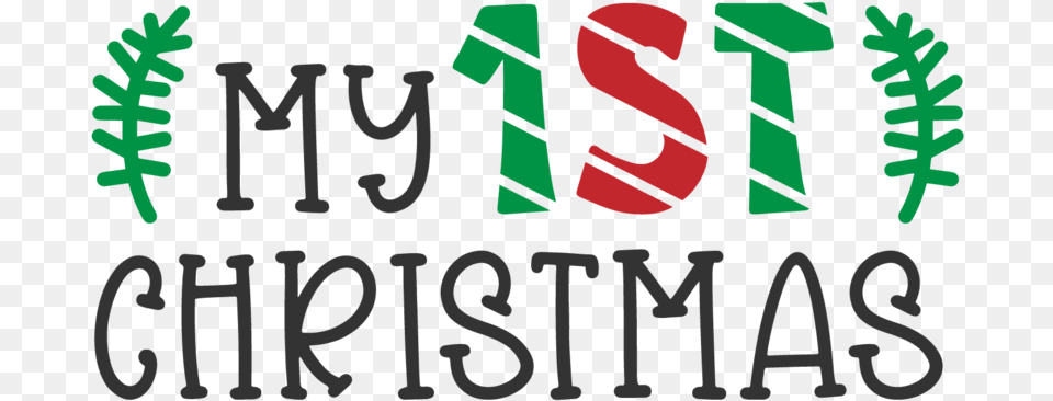 My First Christmas, Text, Number, Symbol Png