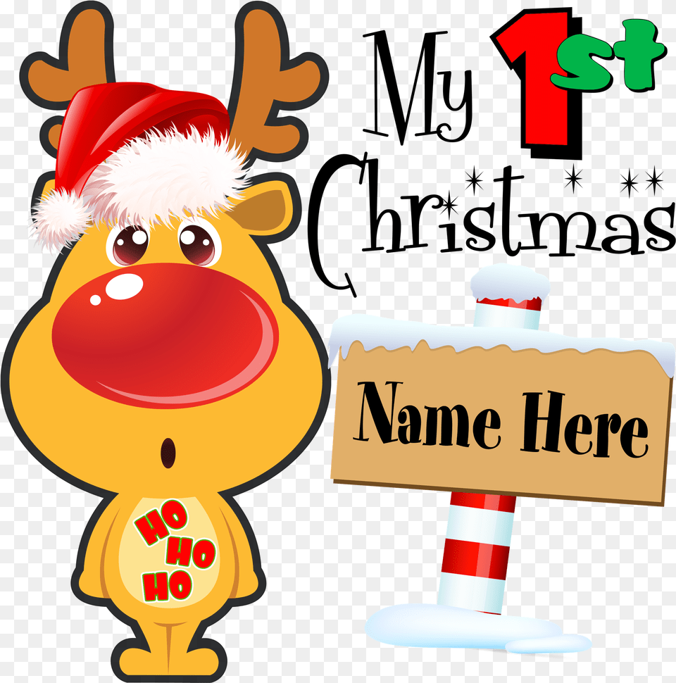 My First Christmas Transparent Png Image