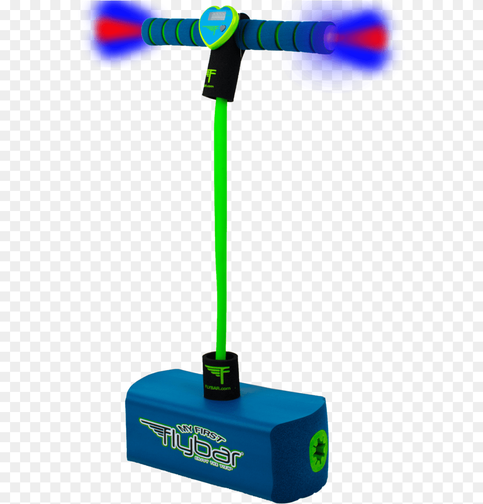 My First Flybar Foam Pogo Jumper With Flashing Led Pogo Stick, Scooter, Transportation, Vehicle, Light Free Transparent Png