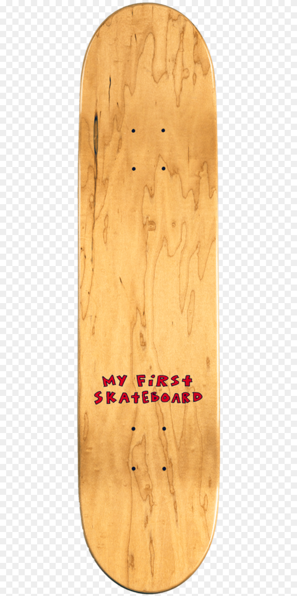 My First Skateboard Deck Skateboard Deck, Plywood, Wood Png Image
