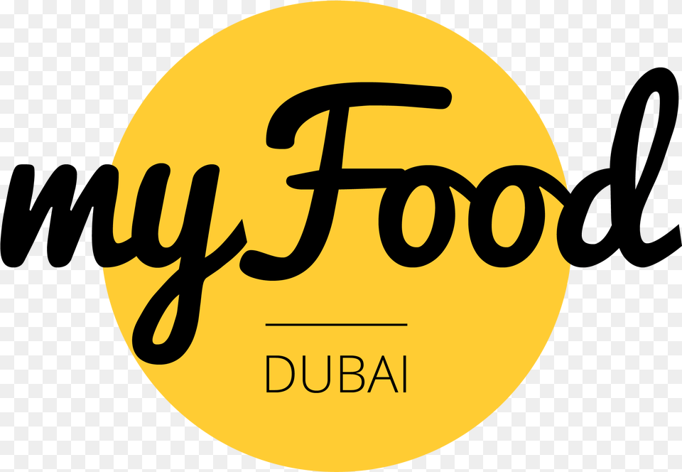 My Food Dubai Circle, Logo, Disk, Text Png