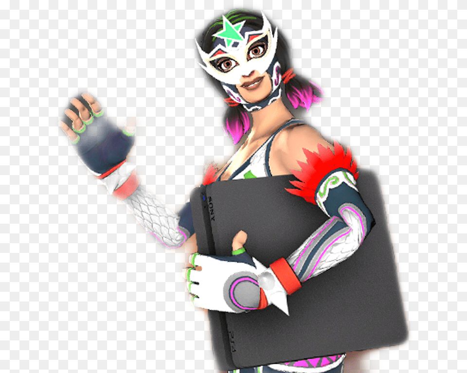 My Friend Made This Lucha Libre, Adult, Publication, Person, Female Png Image