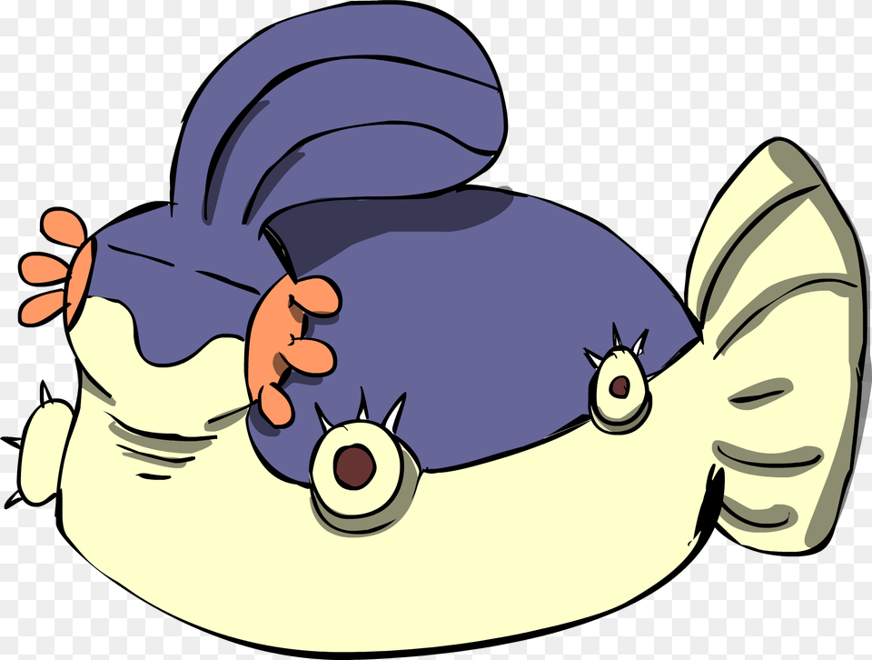 My Friends Asked Me To Do A Quick Sketch Of Mudkip Snorlax Fusion, Baby, Person, Cartoon Png Image