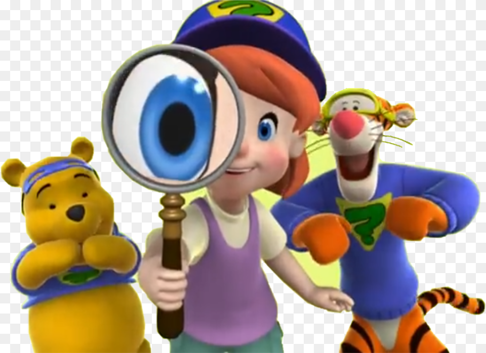 My Friends Tigger Amp Pooh Super Sleuths Think Think Think Think Think My Friends Tigger Pooh, Baby, Person, Game, Super Mario Png