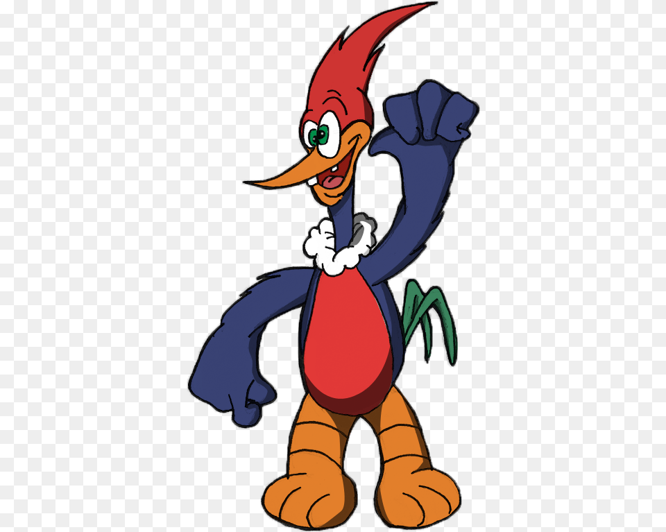 My Frst Color Woody Woodpecker By Dimytriart Woody Woodpecker Old Cartoon, Baby, Person Free Transparent Png
