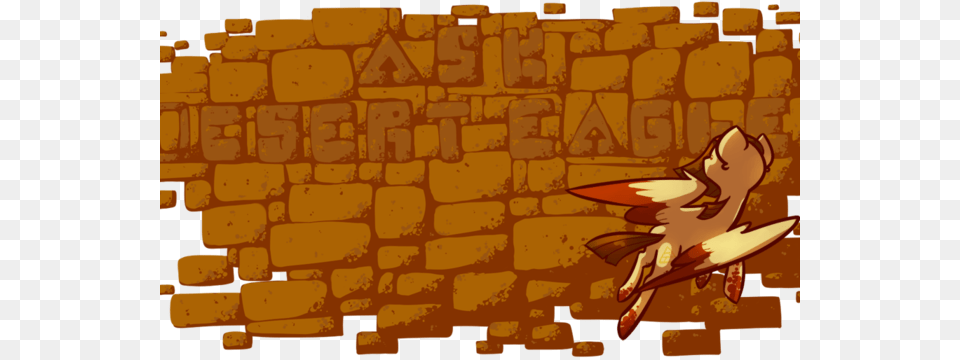 My Full Name Is Desert Eagle But Most Have Taken To Brickwork, Architecture, Building, Wall, Cartoon Png Image