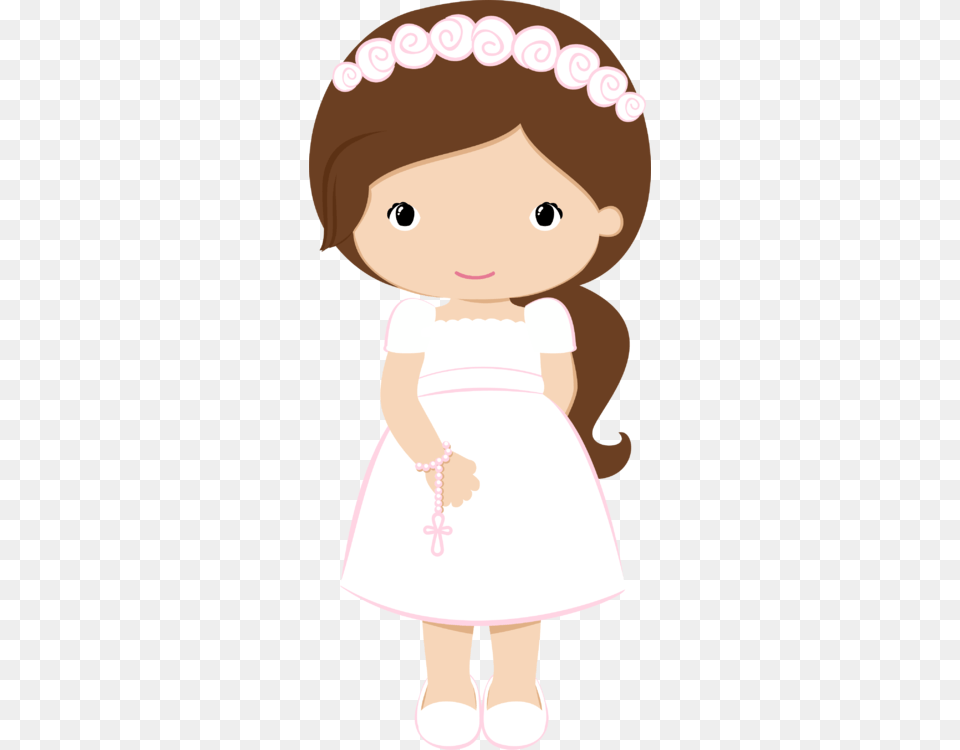 My Girls Communion First Communion, Baby, Person, Doll, Toy Free Png Download