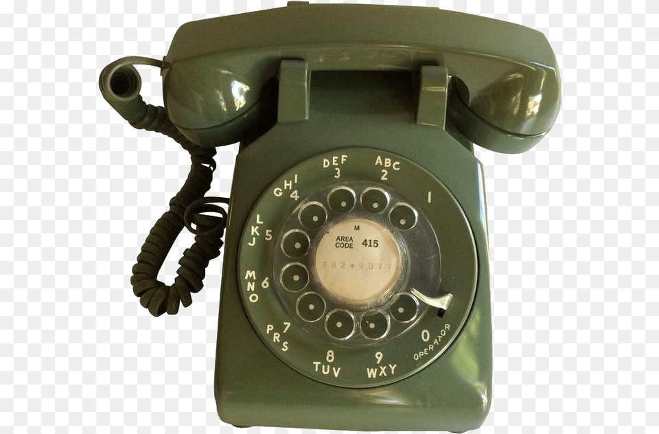 My Green Aesthetic Phone For Moodboards Vintage Telephone Brwon, Electronics, Dial Telephone, Camera Free Png