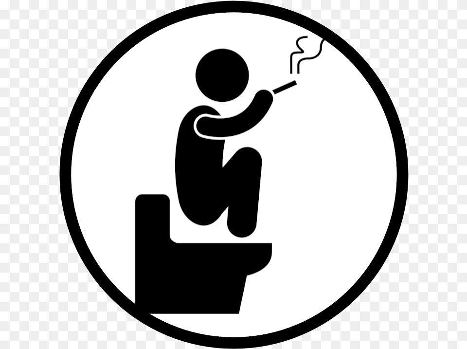 My Health Is In The Toilet Pictogram Toilet, Stencil, Disk Png Image