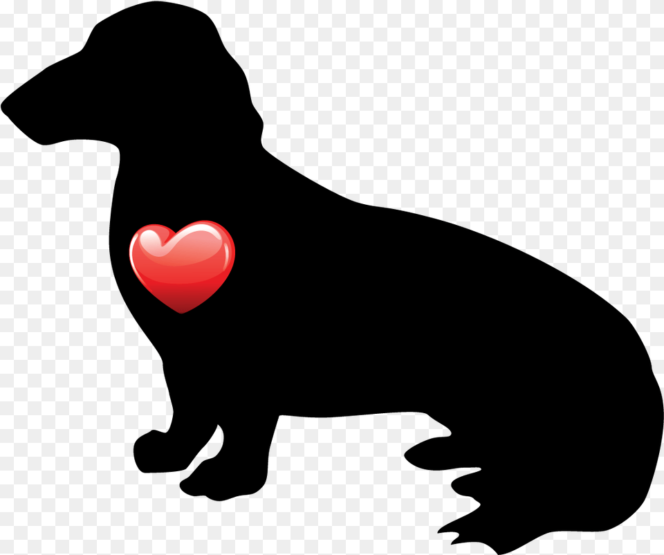 My Heart Dachshund Nail Art Decals Now 50 More Dog, Symbol Png