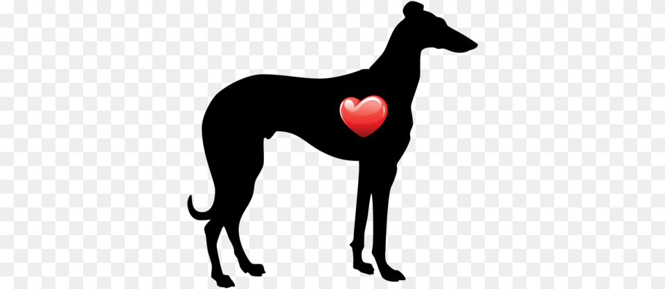 My Heart Greyhound Nail Art Decals Photograph, Symbol Png Image