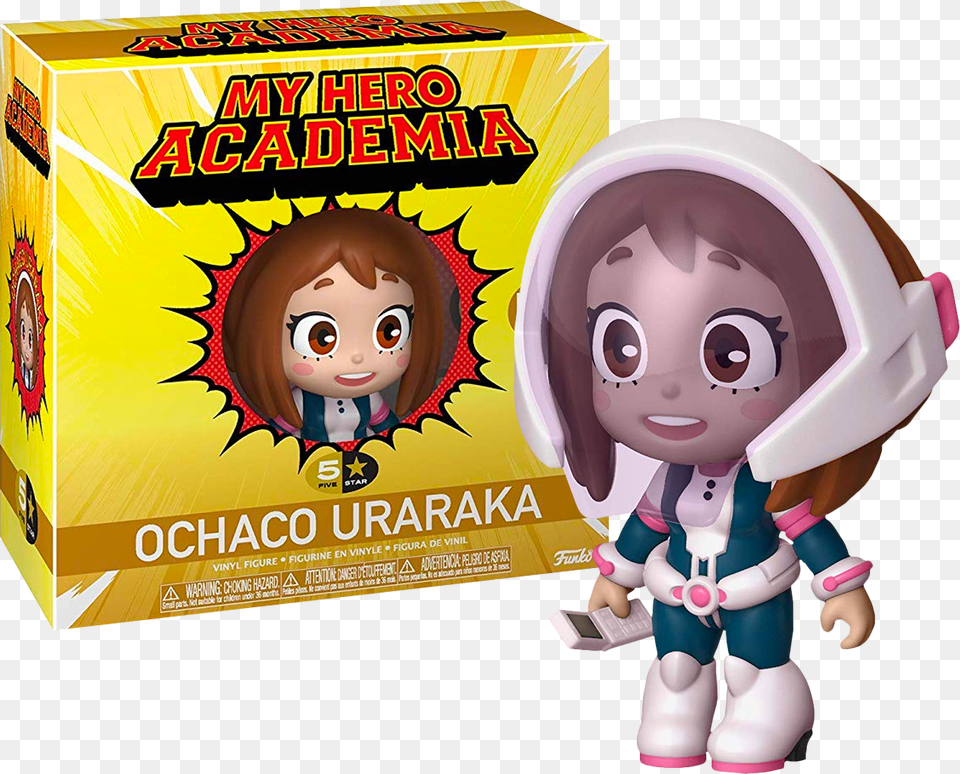 My Hero Academia 5 Star My Hero Academia Ochaco, Doll, Toy, Face, Head Free Png