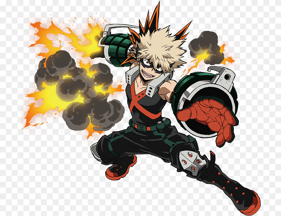 My Hero Academia Bakugo, Book, Publication, Comics, Person Free Transparent Png