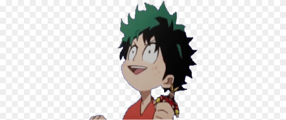 My Hero Academia Deku Midoriya Hype Gif Roblox My Hero Academia Memes, Baby, Person, Face, Head Free Transparent Png