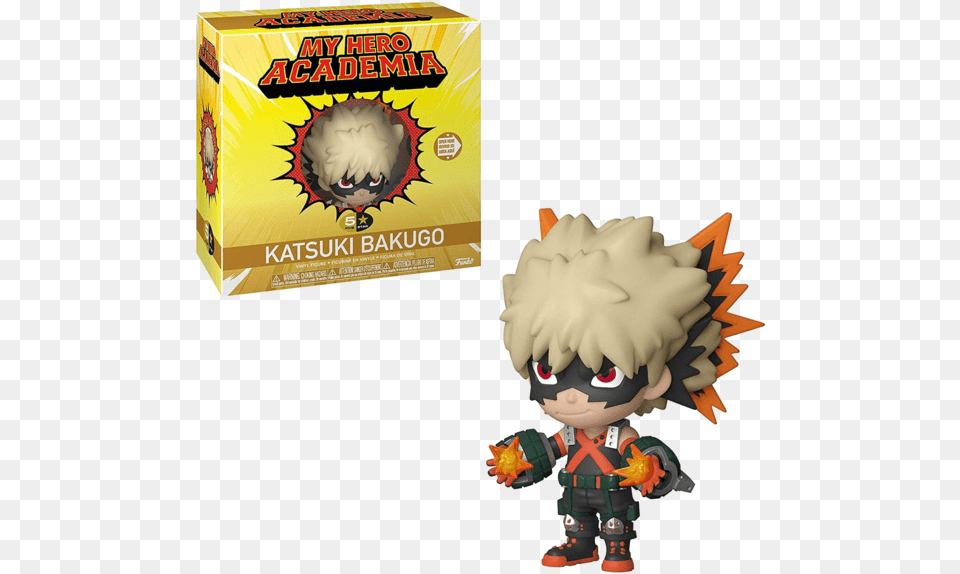 My Hero Academia Enter The Katsuki Bakugo U2013 Iron Vault Funko 5 Star My Hero Academia, Baby, Person, Face, Head Free Png Download