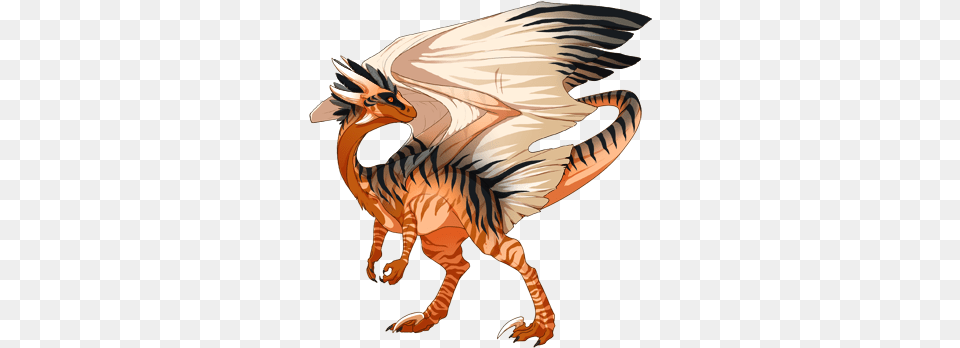 My Hero Academia Fandragons Dragon Share Flight Rising Tiger Dragon Flight Rising, Animal, Dinosaur, Reptile Png Image