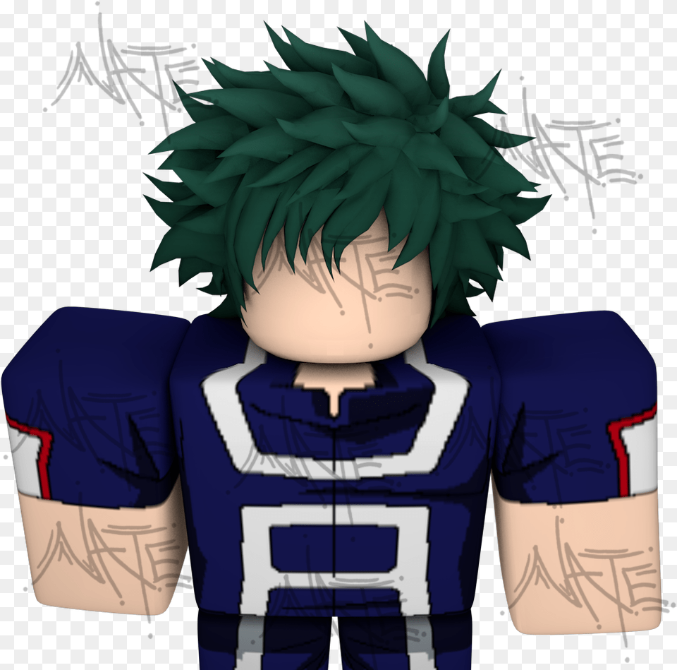 My Hero Academia Game A Roblox Render, Anime, Book, Comics, Publication Free Transparent Png