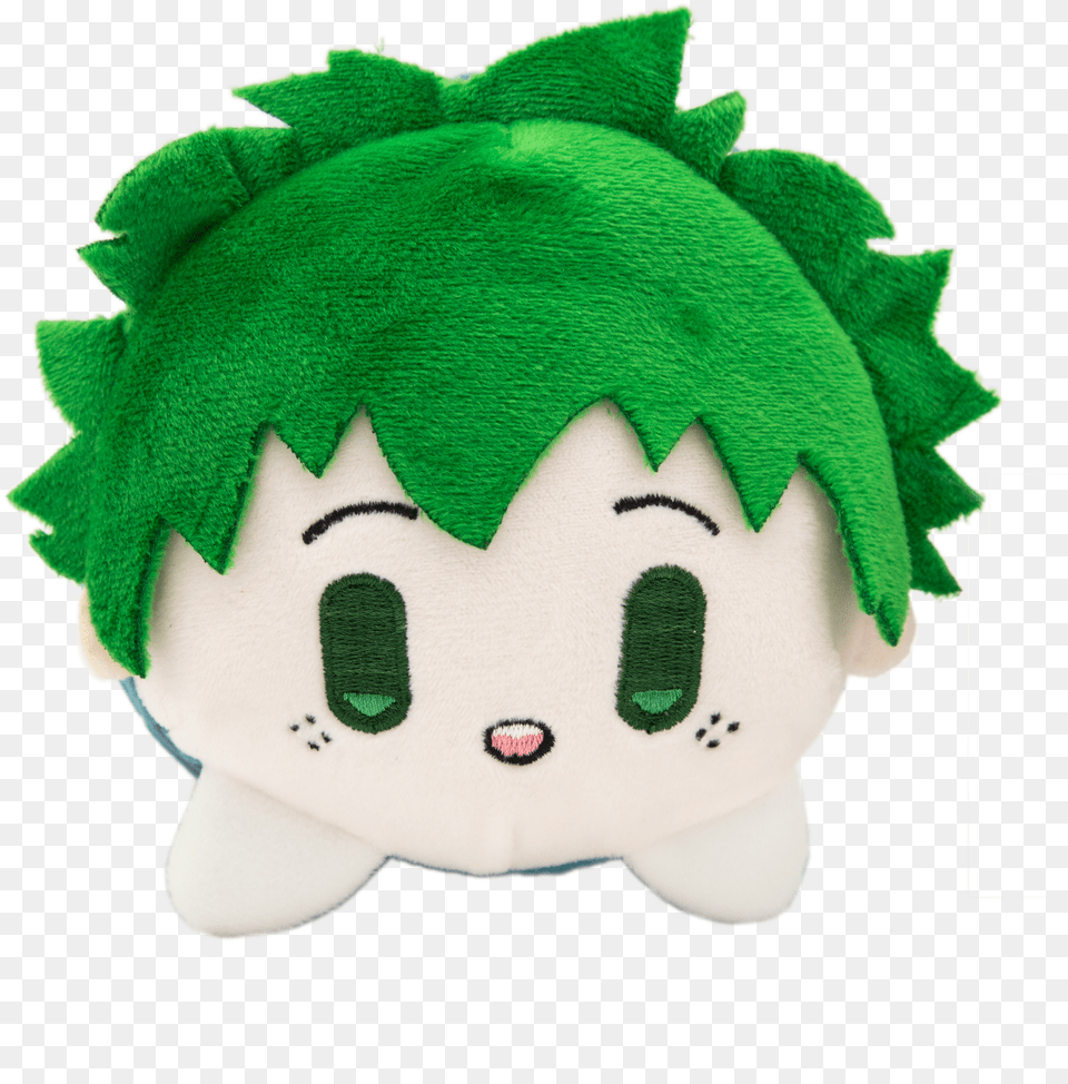 My Hero Academia Izuku Midoriya Mochibi Plushdata My Hero Academia Mochibi Plush, Toy, Face, Head, Person Png Image