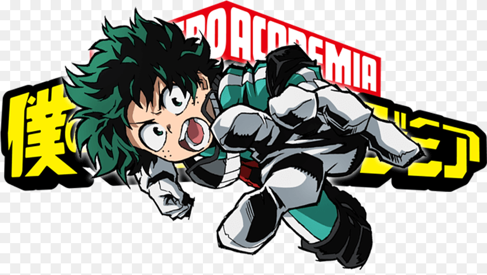 My Hero Academia Logo Hd, Book, Comics, Publication, Baby Free Png Download