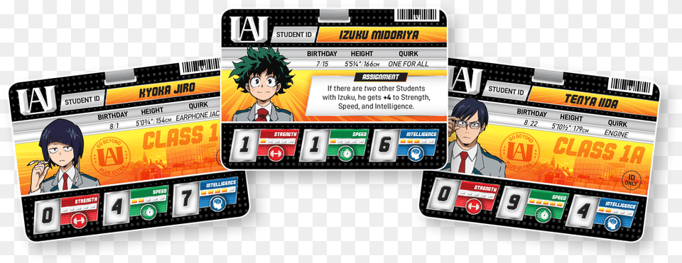My Hero Academia Logo My Hero Academia The Card Game, Text, Baby, Person, Face Png Image