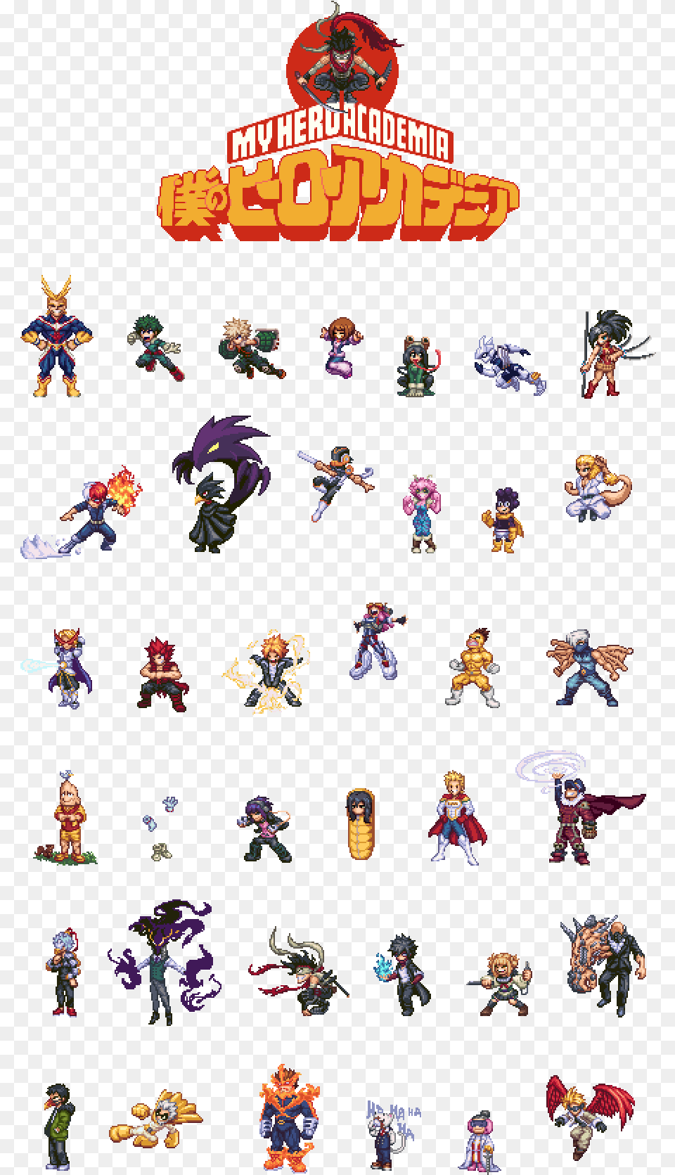 My Hero Academia Pixel Art, Boy, Child, Person, Male Free Transparent Png
