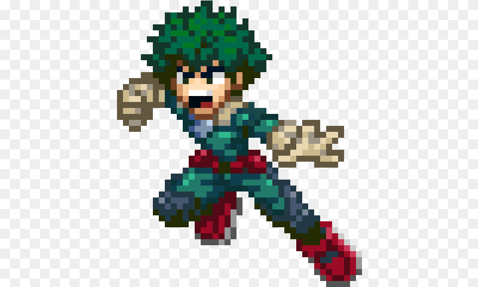 My Hero Academia Pixel Art, Qr Code Free Png