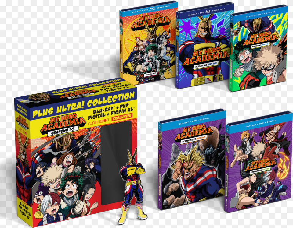 My Hero Academia Plus Ultra Collection, Book, Comics, Publication, Person Free Png