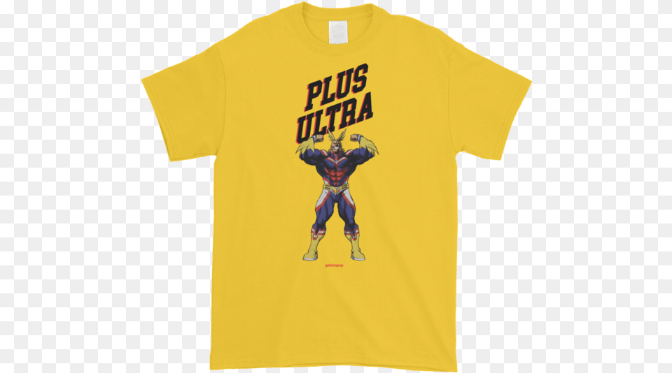 My Hero Academia Plus Ultra Shirt Don T Tread On Me Futbolka, Clothing, T-shirt, Person Png