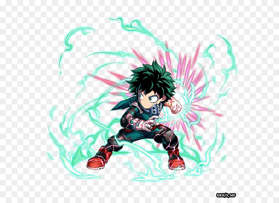My Hero Academia Smashes Into Brave Frontier, Art, Book, Comics, Graphics Free Png Download