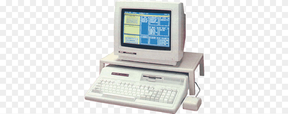 My History Of Personal Computing New Tandy 1000 Computer, Electronics, Pc, Computer Hardware, Computer Keyboard Free Png Download
