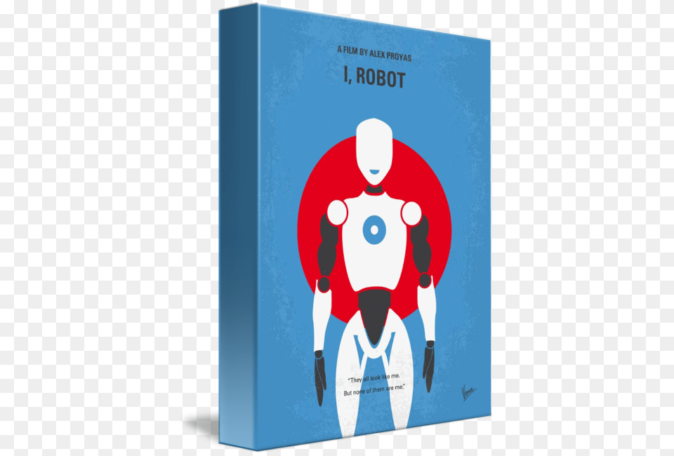 My I Robot Minimal Movie Poster, Book, Publication, Adult, Male Free Png