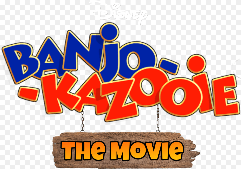 My Idea For A Banjo Kazooie Movie Made By Disney Banjo Kazooie Logo, Dynamite, Weapon, Art Png Image