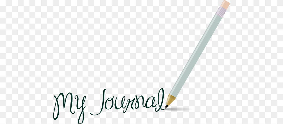 My Journal Pencil Clip Art At Clker My Journal Clipart, Brush, Device, Tool, Blade Png Image