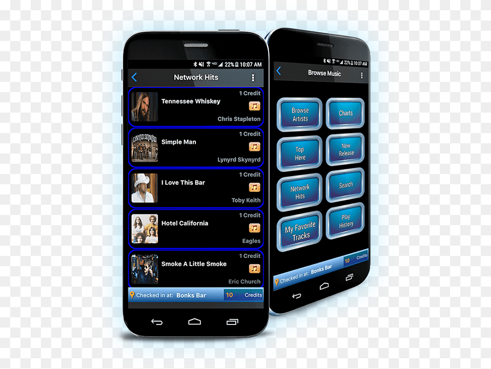 My Jukebox Nsm Music App Technology Applications, Electronics, Mobile Phone, Phone, Person Free Png Download