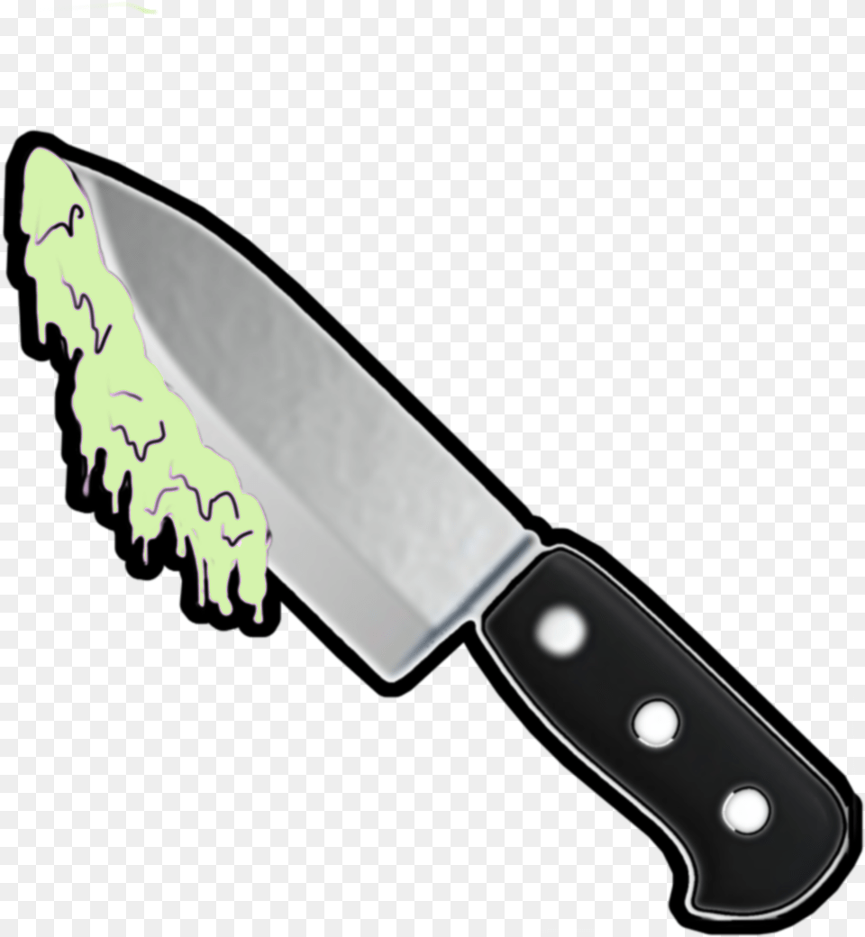 My Knife Emoji Editart Cartoon Knife, Blade, Weapon, Dagger, Cutlery Png Image