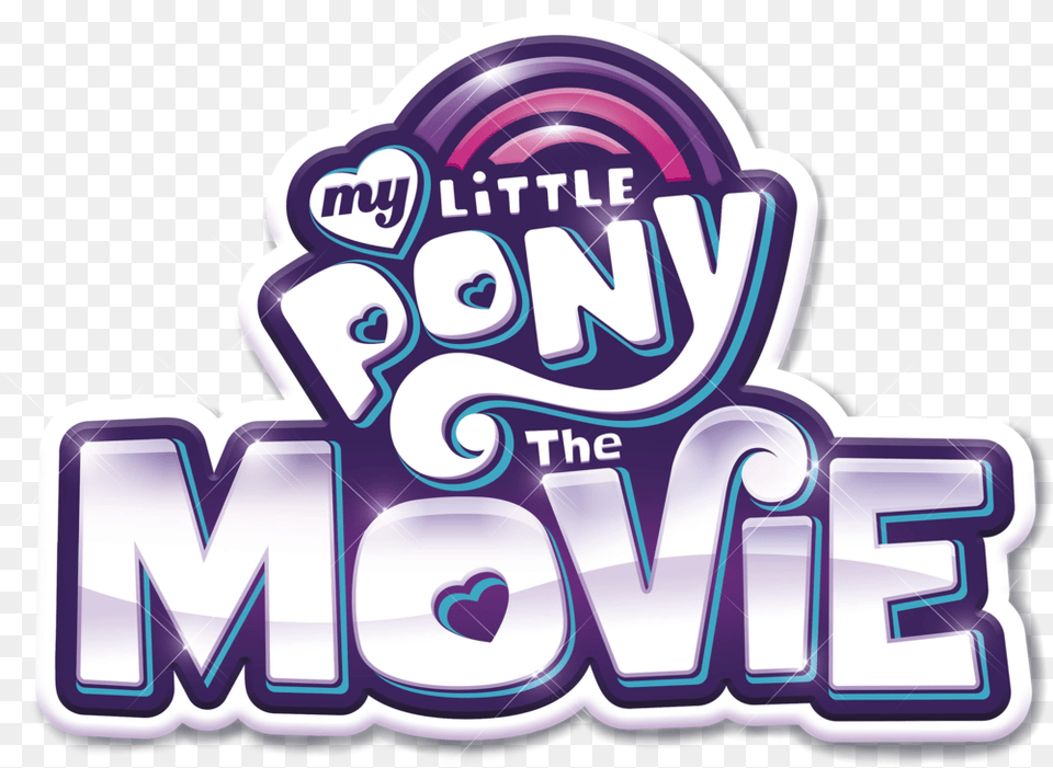 My Litte Pony The Movie Logo Vector My Little Pony The Movie Title, Sticker, Art, Dynamite, Weapon Png