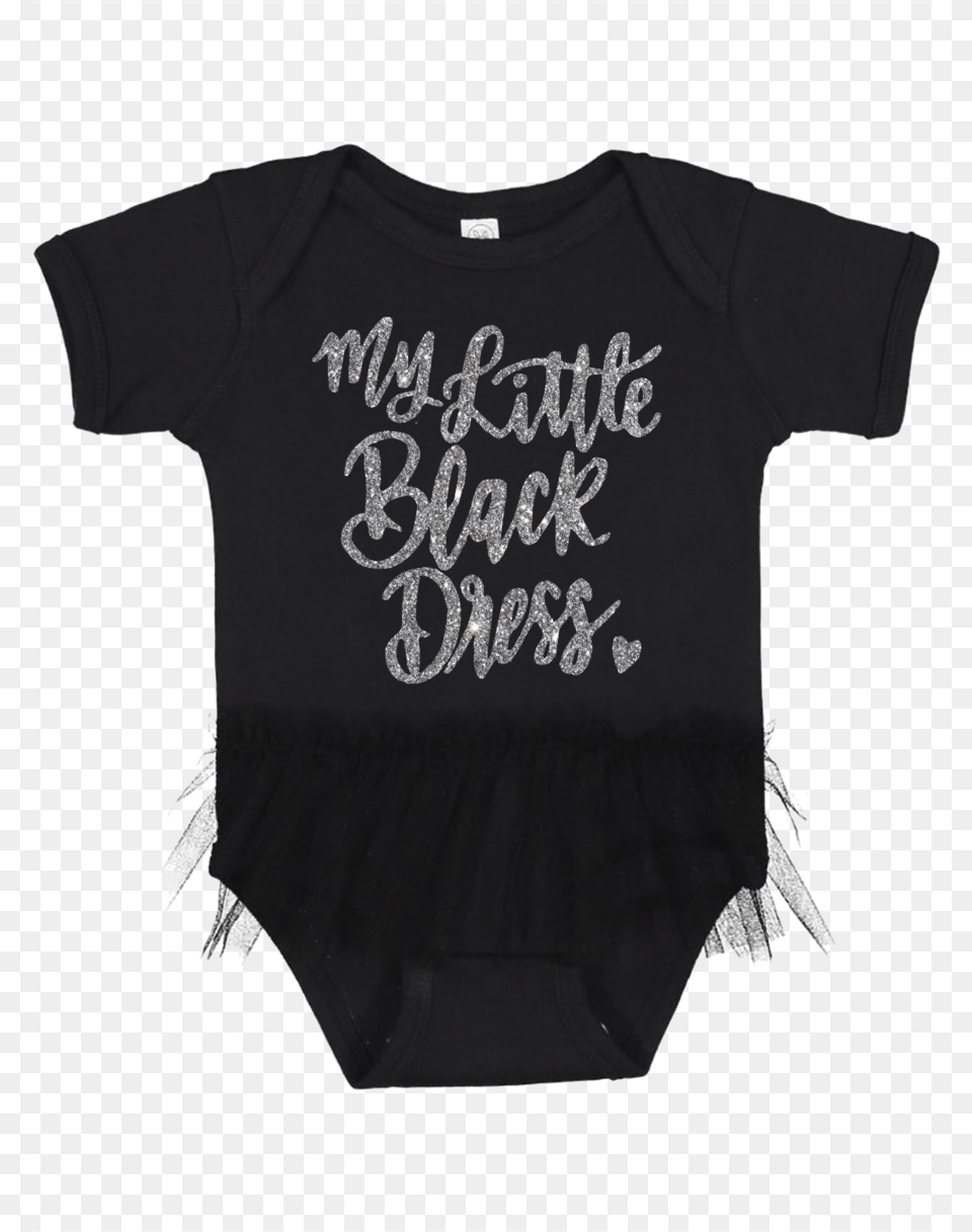My Little Black Dress Baby Tutu Onesie Itquots My Party Girl, Clothing, T-shirt, Shirt Free Transparent Png