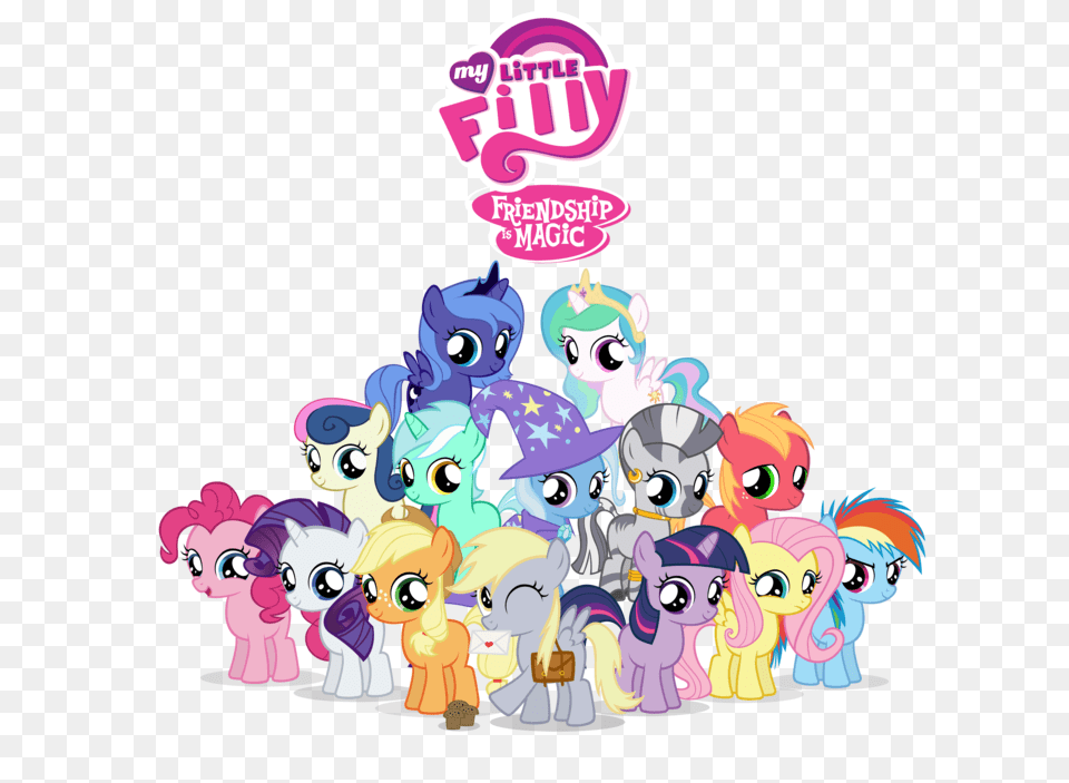 My Little Filly Wallpaper Nobg, Book, Comics, Publication, Art Free Png Download