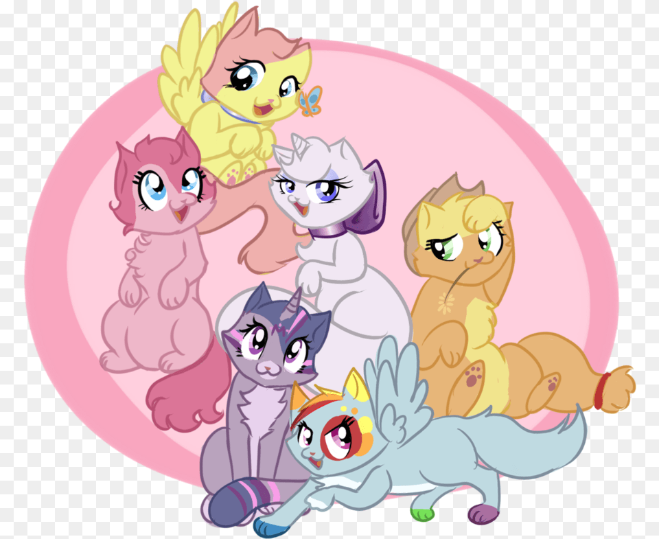 My Little Kittens 1 My Little Pony Friendship, Publication, Book, Comics, Baby Free Png Download