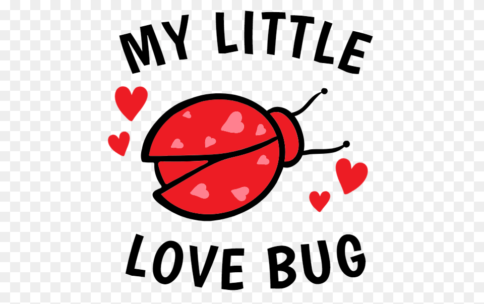 My Little Love Bug Udesign Demo T Shirt Design Software, Flower, Petal, Plant Png