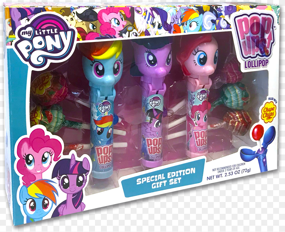 My Little Pony 3 Pack Pop Ups Gift Set Animal Figure Free Transparent Png