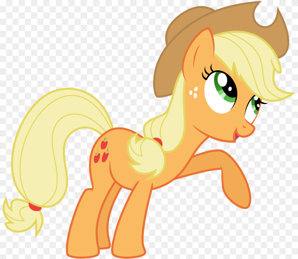 My Little Pony Applejack Download Applejack, Baby, Person, Plant, Fruit Png