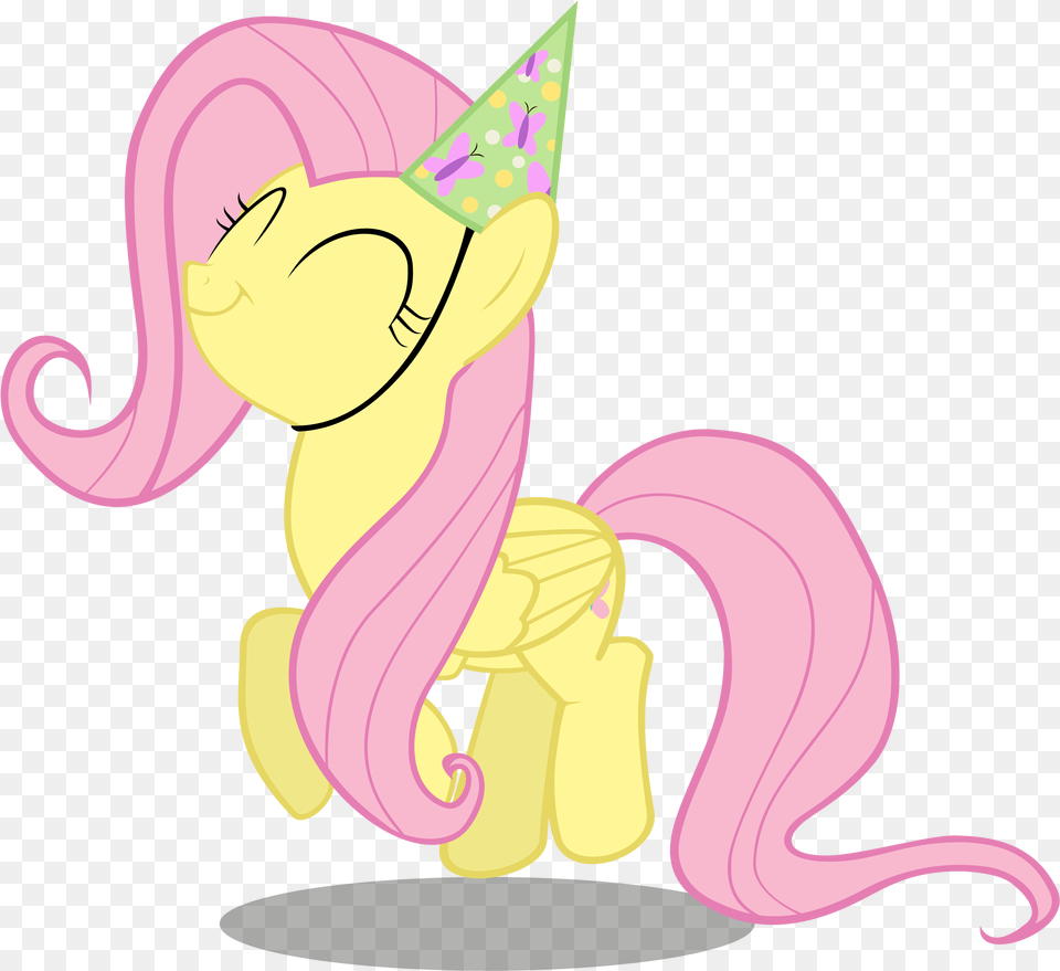 My Little Pony Birthday Fluttershy, Clothing, Hat, Face, Head Free Transparent Png